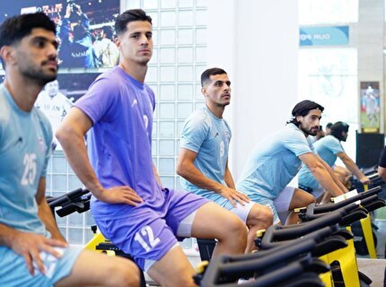 پایان فاز سوم تمرینات تیم ملی با ریکاوری و تنیس فوتبال