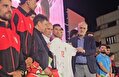 مراسم بدرقه و رونمایی از لباس تیم ملی فوتبال با حضور پرشور مردم برگزار شد+ فیلم
