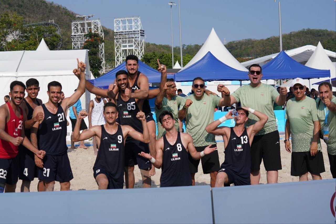 بازی‌های آسیایی ساحلی سانیا؛ بحرین هم مغلوب هندبالیست‌های ایران شد