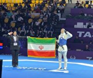 حنا دختری با مدال طلای جهانی/ سلطانیان سومین طلایی ایران در تکواندو نوجوانان جهان