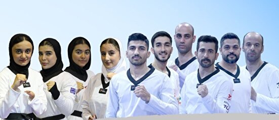 قهرمانی آسیا مغولستان؛ ۳ طلا، ۲ نقره و ۵ برنز حاصل تلاش پاراتکواندوکاران ایران