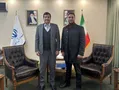 دیدار رئیس انجمن هاکی روی یخ با وزیر ورزش و جوانان