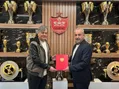 معارفه رئیس آکادمی پرسپولیس در باشگاه