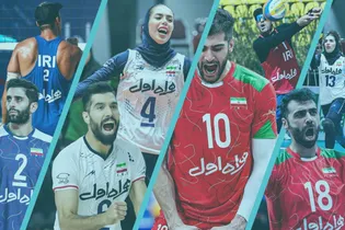 از رکوردزنی برگزاری مسابقات تا 18 مدال رنگارنگ بین المللی در سال والیبال