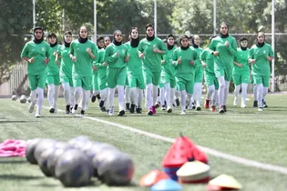 آغاز تمرینات تیم ملی فوتبال زنان