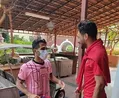 شجاع قرمز پوشید و با پرسپولیسی ها دیدار کرد