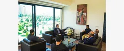 حضور سفیر ترکیه در کمپ تیم‌های ملی کشتی