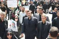 حضور وزیر ورزش و جوانان در مراسم تشییع پیکر شهدای وطن