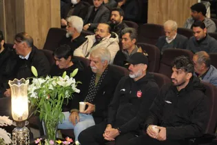 بزرگان فوتبال در مراسم ختم هوادار فقید پرسپولیس