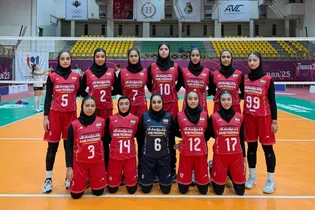قهرمانی زیر ۱۶ سال دختر آسیا؛ شاگردان شعبان خمسه مغلوب قزاقستان شدند