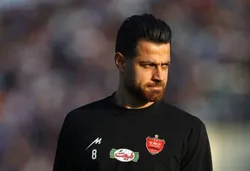 مصدومیت پورعلی گنجی در تمرین پرسپولیس