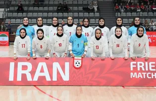 پیروزی قاطع تیم ملی فوتسال بانوان ایران مقابل نیوزیلند در دیداری تدارکاتی