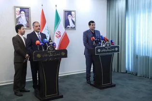 نشست خبری مشترک وزرای ورزش ایران و عراق؛ توسعه روابط ورزشی با کشور همسایه اولویت دولت وفاق است
