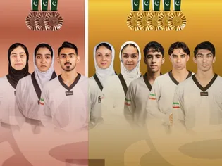 درخشش تکواندوکاران ایران در پاکستان!