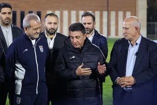علوی: حضور رئیس جمهور در اردوی تیم ملی مهمترین نوید برای حمایت گسترده از تیم بود