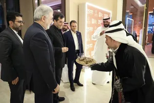 حضور دنیامالی در ضیافت شام همتای سعودی