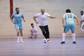 رئیس‌جمهور به افتخار کارگران پا به توپ شد/علی پروین مربی تیم پزشکیان