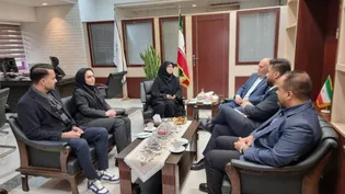 دیدار مسوولان فدراسیون اسکیت با معاون توسعه ورزش بانوان وزارت ورزش