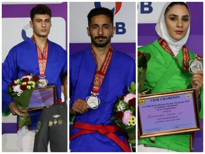 کسب ۱۰ مدال و عنوان سومی ایران در کوراش ارتش‌های جهان