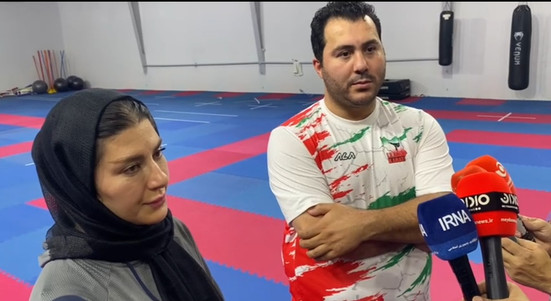 واکنش سرمربی تیم ملی کاراته بانوان به انصراف گلشادنژاد از پرچم‌داری در ناگویا
