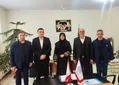 دیدار نایب رئیس فراکسیون ورزش مجلس با اینچه درگاهی