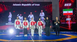 قهرمانی مقتدرانه تیم میکس ایران در جام‌جهانی تکواندو