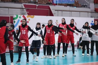 نخستین مدال آسیایی والیبال دختران ایران ضرب شد