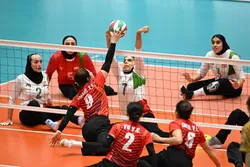 والیبال نشسته زنان ایران نایب قهرمان شد