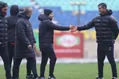 معارفه کارتال در تمرین امروز پرسپولیس/اسماعیل پاشا در هوای بارانی استارت زد
