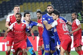 تساوی جذاب استقلال و پرسپولیس در نیمه نخست