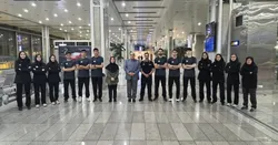 کاروان تیم ملی بدمینتون راهی تاجیکستان شد