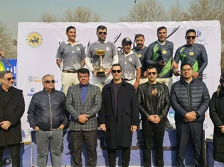 تیم چوگان بسپارشیـمی سپیدان «الف» بر سکوی قهرمانی ایستاد