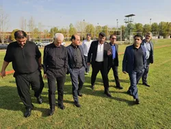 بازدید مدیران وزارت ورزش از مجموعه چوگان و سوارکاری شهدا