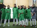 تمرین تیم ملی فوتبال زنان در پک