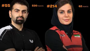 جایگاه پینگ‌پنگ بازان ایرانی در رنکیگ جهانی مشخص شد