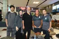 دیدار خانواده هنرمند با استقلالی‌ها در فرودگاه