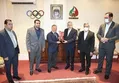 دیدار رئیس فدراسیون جهانی پرورش اندام با صالحی‌امیری