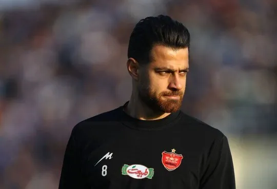 مصدومیت پورعلی گنجی در تمرین پرسپولیس