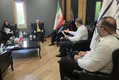 جلسه مدیرعامل شرکت توسعه با انوشیروانی و سلیمی