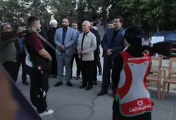 بازدید دنیامالی از تمرینات تیم ملی اهداف پروازی