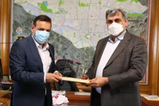 نشست رئیس فدراسیون فوتبال با شهردار تهران برای همکاری دو جانبه
