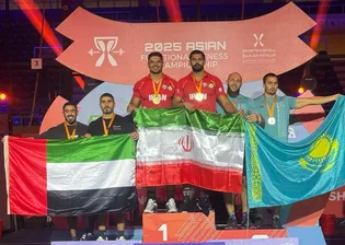 درخشش تیم ملی فانکشنال فیتنس ایران در مسابقات قهرمانی آسیا