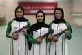 مدال نقره تیم تپانچه ۱۰ متر دختران؛ امیری و ارشد‌نیا فینالیست شدند