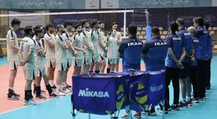 ۶ تازه وارد در جمع اردونشینان والیبال آزادی
