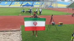 دوومیدانی ناشنوایان آسیا؛ استارت ایران با مدال نقره علیزاده