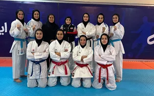 دختران کاراته ناشنوا در یازدهمین اردوی المپیکی