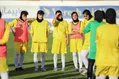 تمرکز ملی‌پوشان بانوان فوتبال بر روی انجام تمرینات تاکتیکی
