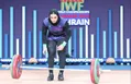 وزنه برداری قهرمانی جهان| رتبه دهمی رزاقی در دسته 76 کیلوگرم زنان