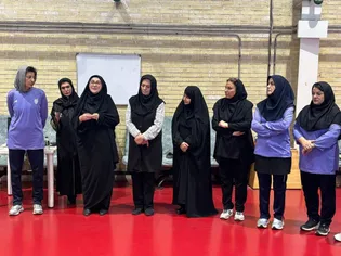 بازدید معاون وزیر ورزش و جوانان از اردوی تیم ملی فوتسال بانوان