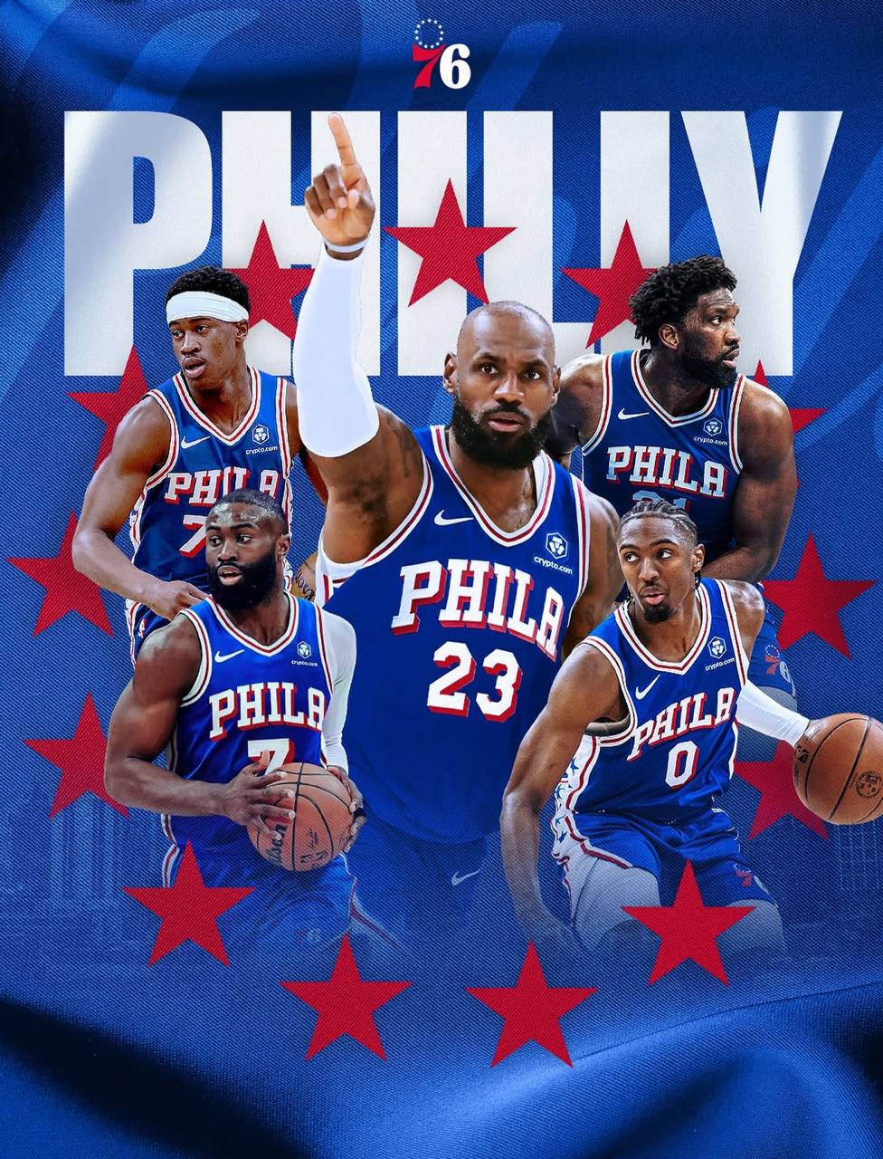 انتقال بزرگ NBA؛ لبرون جیمز به فیلادلفیا پیوست